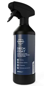 船舶の木材保護用ナノコーティング「DECK COAT」