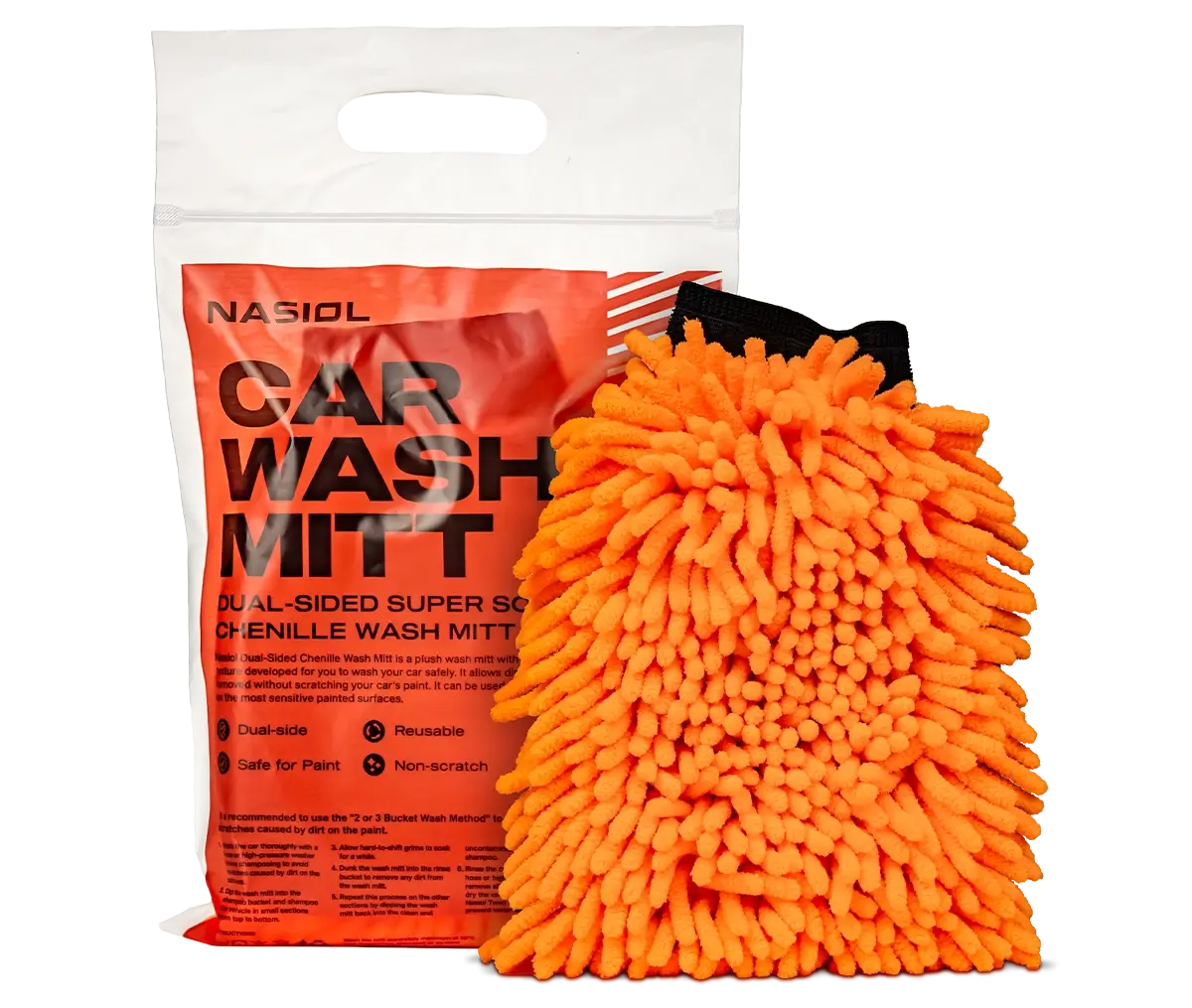 車の塗装を傷つけないソフトウォッシュミットCAR WASH MITT