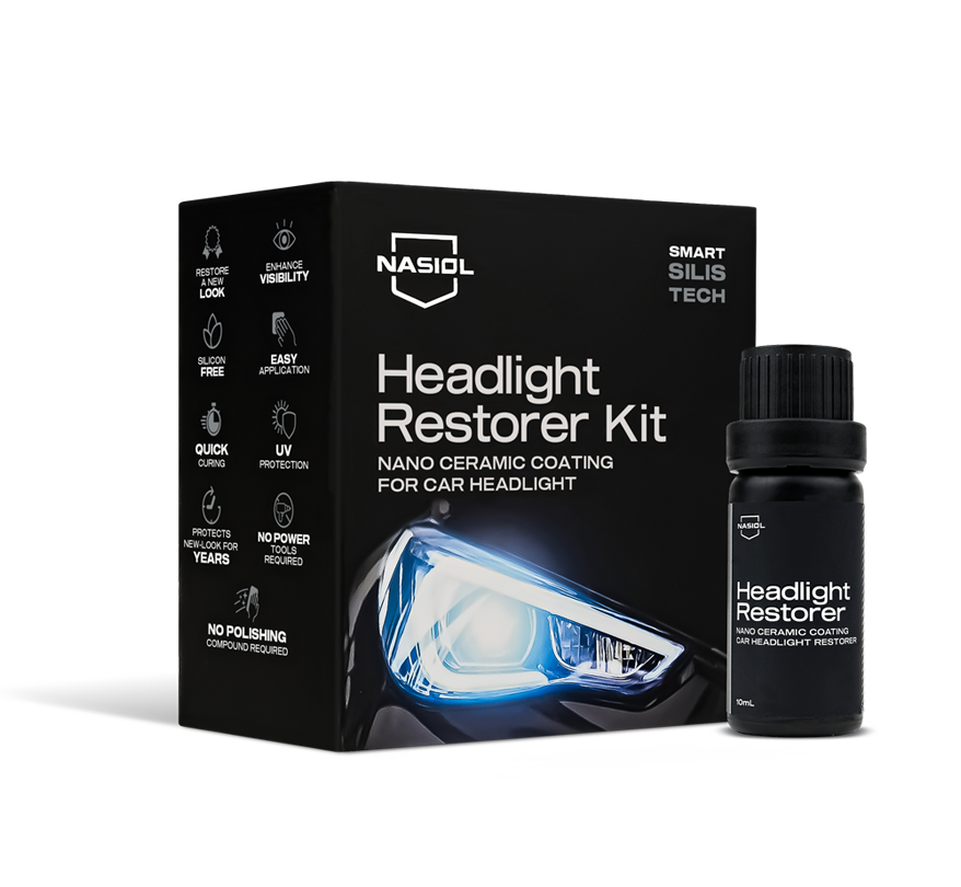 Headlight Restorer Kitの箱と小瓶