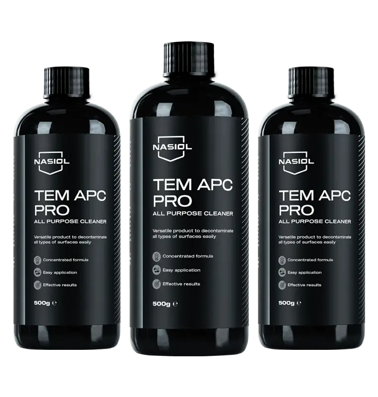 万能クリーナーNASIOL(ナシオール)TEM APC PRO3本のボトル